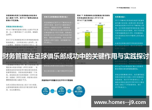 财务管理在足球俱乐部成功中的关键作用与实践探讨